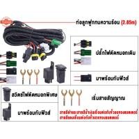 ราคา Mr. Jam H11 ไฟตัดหมอกช่องสายรัดสายไฟลวดตัวชี้วัด LED 12V 40A รีเลย์ (43968845588)