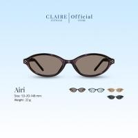 ราคา CLAIRE : แว่นกันแดด รุ่น " Airi " แว่นกันแดดเลนส์แท้ กันแดดUV400 | Sunglasses (41880610163)