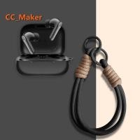 ราคา for EarFun Air Pro 4i Case Cute Nylon Lanyard Pendant EarFun TW230 Silicone Soft Case Suitable for EarFun Air Pro 4i Shockproof Shell Protective Sleeve (45911009896)