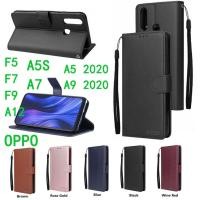 ราคา BOSS เคสฝาพับหนัง สำหรับ OPPO A5S A12 A5X F5 F7 F9 A57 A37 R9S A5 2020 A9 2020 เคสมีแม่เหล็ก เคสฝาพับ ล็อคได้ (26021015480)
