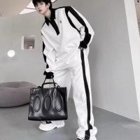 ราคา ชุดวอร์มแขนยาวสีดำขาวสไตล์ฮ่องกงระดับไฮเอนด์ (28644672169)