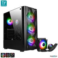 ราคา ATX CASE (NP) TSUNAMI COOLMAN 190-2 K LIQUID COMBO ABLAZE (BLACK) (18088821461)