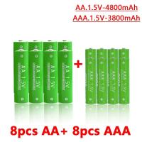 ราคา Alkaline battery 3800mAh aaa rechargeable battery 1.5V aaa and aa rechargeable battery charger 4800mAh aa rechargeable b (28057557737)