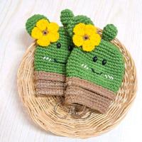 ราคา ที่ครอบ พ่วงกุญแจกระบองเพชร ไหมพรม พร้อมส่ง (29203586418)