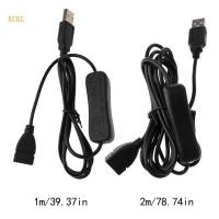 ราคา KU * USB 2 0 Extender สายไฟชายหญิงอะแดปเตอร์อุปกรณ์เสริมพร้อมสวิตช์เปิดสําหรับเครื่องชาร์จ USB PC (47560723063)