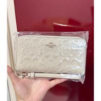 ราคา Coach Long Zip Around Wallet In Signature Leather (46906781119)