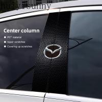 ราคา รถ HYS B-เสา 2 ชิ้นสติกเกอร์ประตูเสากลาง Anti-Scratch Decals สําหรับ Mazda 2 3 6 5 Atenza CX3 CX5 MX5 CX7 Axela CX30 CX90 CX60 pxa4 (44709202821)