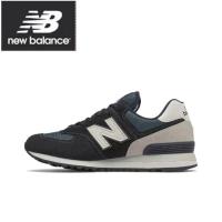 ราคา New Balance NB 574 Essentials Running shoes black and green (23459310477)