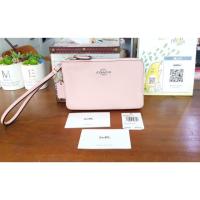 ราคา กระเป๋าคล้องมือ ไชส์ s 2 ซิป Coach แท้ % (3840427043)