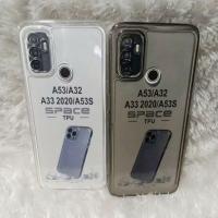 ราคา เคสนิ่ม Original Space Transparent Oppo A53/A32/A33/A53S 4G Silicone+Protec Camera สีดําใส (52010705237)