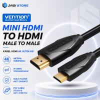 ราคา Vention Mini HDMI Male to HDMI Male Cable Mini HDMI Male to HDMI Male 4K 1080p HDR Camera (44560789912)
