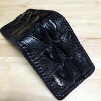 ราคา crocodile wallet/alligator tail part wallet black กระเป๋าสตางค์หนังจระเข้แท้หาง (2989356177)