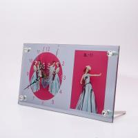 ราคา นาฬิกา เครื่องประดับระเหิดกรอบรูปโปร่งใสแสดงกรอบรูปพิมพ์ภาพสร้างสรรค์กรอบรูปแก้วคริสตัลตาราง (58161393945)