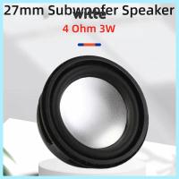 ราคา WITTE ลําโพงเสียง, 4 โอห์ม 3W Bass Round Audio Woofer Speakers, 27 มม. Mini Multimedia Sound Speakers (58060950162)