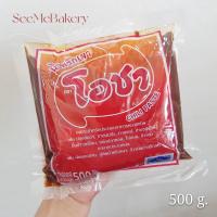 ราคา น้ำพริกเผา ขนาด 500 กรัม ตรา โอชา (16235381634)