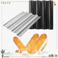 ราคา TEATH ถาดอบ Baguette, แม่พิมพ์ Bakeware Baguette 2/4 Groove, Waves Nonstick French Bread Toast French Bread Baking Pan (57160065190)