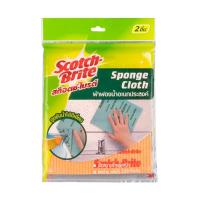 ราคา สก๊อตซ์ไบรต์ ผ้าฟองน้ำ Scotch-Brite Sponge Cloth 1Pcs. (52059437137)