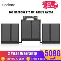 ราคา Coeknn A1964 Laptop Battery For Apple Macbook Pro 13" A1989(Mid 2018/2019) A2251(2020) EMC3214 EMC3358 020-02497 MR (19848909205)
