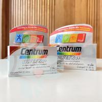 ราคา เซนทรัม ซิลเวอร์ 50+ Centrum Silver 50+ อาหารเสริมบำรุงร่างกาย วิตามินรวม ขนาด 30 เม็ด / 90 เม็ด (11165135962)