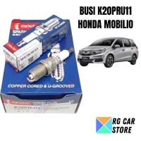 ราคา Honda Mobilio DENSO K20PR-U11 Original OEM Mobilio Spark Plug 1.1mm (49111447633)