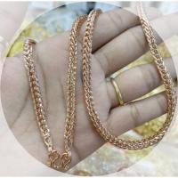 ราคา สร้อยคอนาคหนัก1-2บาทใส่สวยยาว24นิ้ว (9087116334)