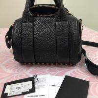 ราคา Alexander Wang Mini Rockie (Black Color) อะไหล่หมุด Rose Gold (1630246864)