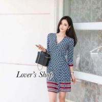 ราคา เดรสลายกราฟฟิก 350 บาท (2518655430)