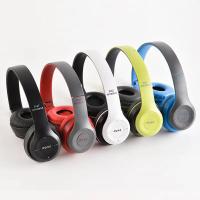 ราคา หูฟังบลูทูธ หูฟังBluetooth หูฟังไร้สายHeadphone Stereo รุ่น P47 (41263738841)