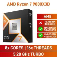 ราคา CPU (ซีพียู) AMD RYZEN 7 9800X3D - 8C 16T 4.7-5.2GHz (AMD SOCKET AM5) ซีพียูเกมมิ่ง ประสิทธิภาพสูง (26766789705)