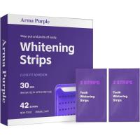 ราคา ARMAPurpleWhiteningStrips(42Strips)EnamelSafeforSensitiveTooth,ARMAPurpleWhiteningStrips,Removes&BadBreathforaBrighterile (53611593256)