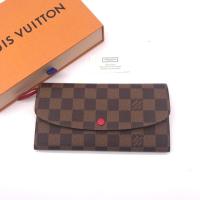 ราคา New Louis Vuitton emilie damier wallet dc19 (3915584310)
