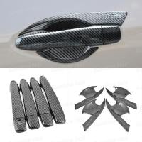 ราคา สําหรับ NISSAN ALMERA 2021-2025 คาร์บอนไฟเบอร์รูปแบบรถประตูชามฝาครอบ trim,NEW ALMERA N18 อุปกรณ์เสริมภายนอก (53400225238)