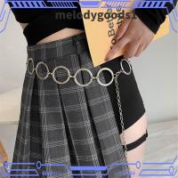 ราคา MELODYGOODS เข็มขัดแหวนขนาดใหญ่สีเงิน สำหรับผู้หญิง (42967050684)