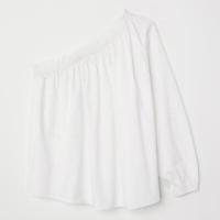 ราคา เสื้อHM เปิดไหล่ของแท้มือสอง off shoulder top H&M (1739787647)