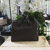 ราคา กระเป๋า Louis Vuitton Damier Speedy 30 ของแท้ % พร้อมส่ง (7143136511)