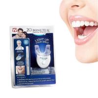 ราคา ชุดฟอกสีฟัน อุปกรณ์ฟอกสีฟัน เครื่องฟอกสีฟันขาว LIGHT UP YOUR SMILE 20 MINUTE DENTAL WHITE (6784355588)