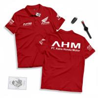 ราคา KARIMAKE เสื้อโปโล HONDA AHM ASTRA HONDA MOTOR LOGO เสื้อโปโลคอปก (47452584231)