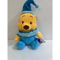 ราคา หมีพูห์ ชุดสีฟ้าหมวกสูง หมีพูห์น่ารัก ตัวสีเหลือง pooh ตุ๊กตา (22185061348)