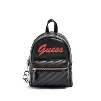 ราคา กระเป๋า GUESS Factory Feliz Logo Convertible Mini Backpack สีดำ ของแท้ พร้อมส่ง (1937469234)
