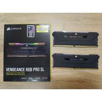 ราคา RAM DDR4 Corsair Vengeance RGB PRO SL 32GB (16GBx2) 3200MHz (26544643318)