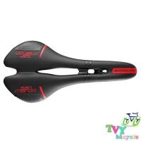 ราคา Selle Sanmarco อาน รุ่น ASPIDE CARBON FX WIDE (สีดำ/แดง) (300667249)