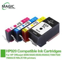 ราคา สําหรับตลับหมึกที่รองรับ HP สําหรับ HP 920 Deskjet 6000 6500 7000 7500A เครื่องพิมพ์สําหรับ HP920 XL 920XL ตลับหมึกสําหรับ HP920XL (50358609281)