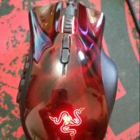 ราคา ขาย Mouse Razer Naga v.1 (สีแดง) ของแท้สำหรับชาว Moba (820858834)