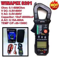 ราคา คลิปแอมป์ WINAPEX 8201 Digital Clamp Meter มัลติมิเตอร์ดิจิตอล คลิปแอมป์ แค้มป์มิเตอร์ มิเตอร์วัดไฟดิจิตอล (8262671571)