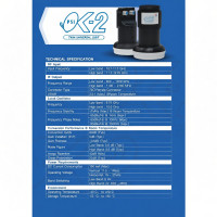 ราคา Psi OK2 lnb KU Universal 2ขั้ว ใช้จานทึบ (55405886110)