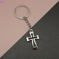 ราคา (KFL) แฟชั่น Hollow Cross จี้พวงกุญแจสําหรับผู้หญิงผู้ชาย Creative Car Key แหวน Retro กระเป๋าเป้สะพายหลังอุปกรณ์ตกแต่งของขวัญขายร้อน (27429019397)