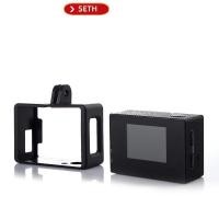 ราคา SETH SJ4000 กรอบป้องกันกรณีฐาน SJ4000 ชายแดนสําหรับ SJCAM SJ4000 AIR, SJ4000 WIFI, SJ4000 Action กล้องอุปกรณ์เสริม Vary (53809431466)