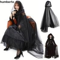 ราคา HUMBERTO Witch Wizard Hooded Cloak, 150 ซม./59in กํามะหยี่ Red Riding Hood, เทศกาลโพลีเอสเตอร์ Fairy Tale บทบาทเล่นคอสเพลย์เครื่องแต่งกาย Cape ฮาโลวีน (50409756074)
