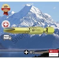 ราคา ไขควงแบน ดอกไขควงลม ปากแฉก PB Swiss Tools รุ่น PB E6.190 ยาว 50 มม. (24622520806)