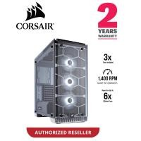 ราคา Corsair Crystal Series 570X RGB TG Steel ATX Mid Tower PC Gaming Dektop Case สีขาว CC-9011110-WW (45253199448)